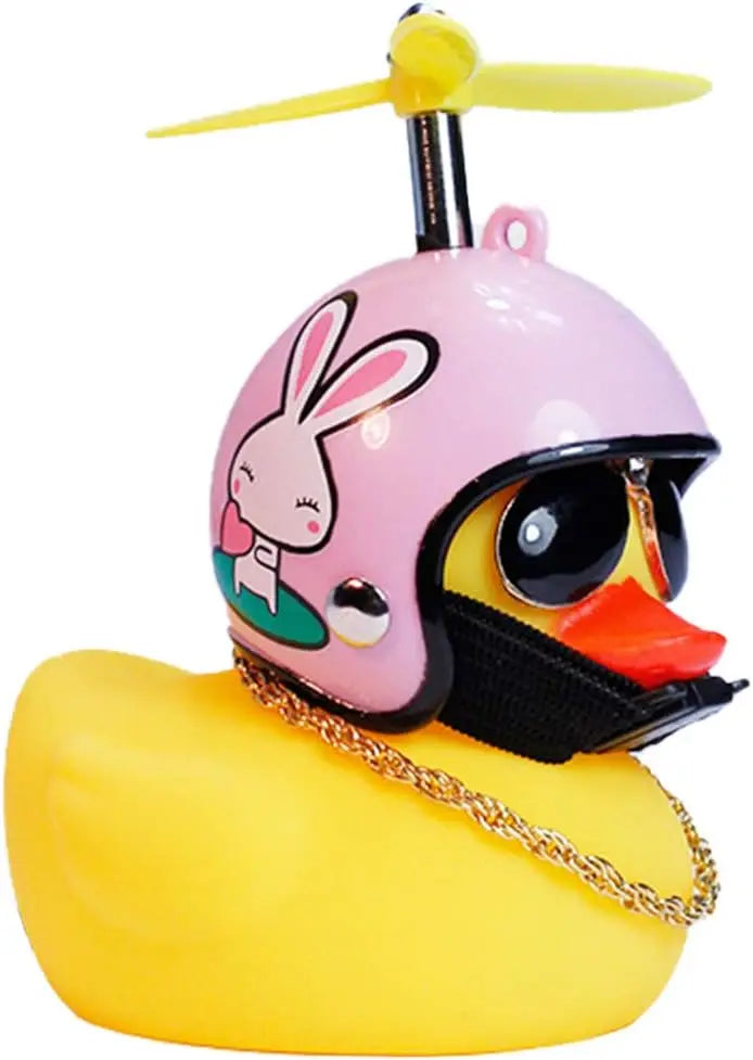 Rubber Duck With Helmet | Car Accessories | Carokie